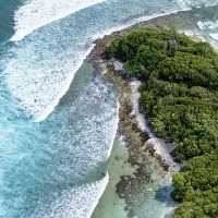 Surfing in Maldives Crystal Clear Water Kaafu Atoll