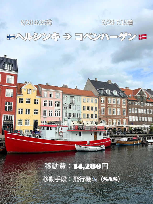 【北欧周遊🇫🇮🇩🇰🇸🇪🇪🇪】スケジュール・移動費・移動手段 公開☁️