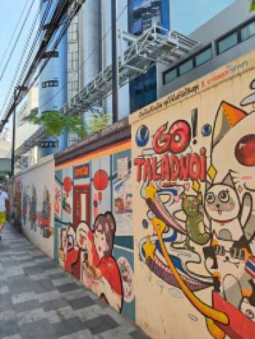 เที่ยวตลาดน้อย กรุงเทพ ฯ🛵🏮✨