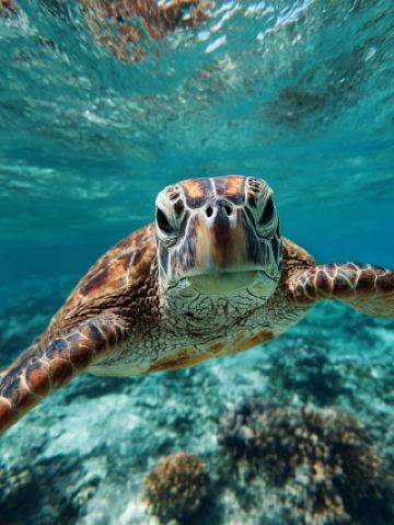 在菲律賓與海龜合影（免費）