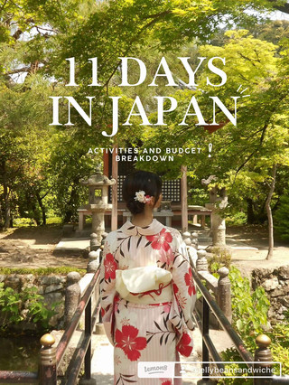 東京、京都、大阪行程總花費低於$2,000