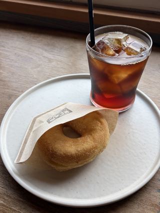 【福岡カフェ】揚げたてのドーナツが楽しめる