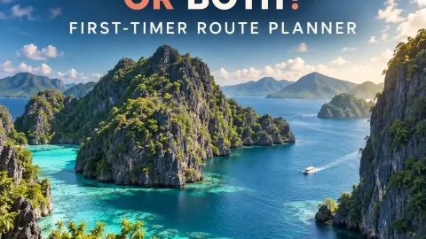 パラワン島初心者向けルート計画:エルニドか、コロンか、それとも両方巡る?🏝️ — traveler post in コロン
