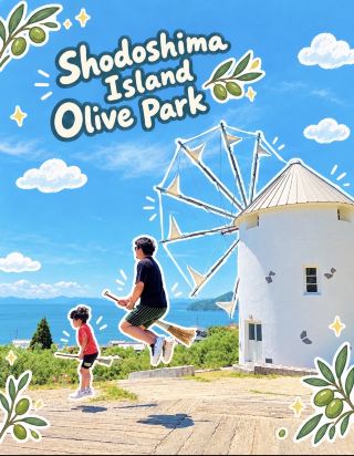 แนะนำที่เที่ยว เมือง Kagawa 
(แฟนๆแม่มดน้อยกิกิ ห้ามพลาด)

Shodoshima Olive Park 🌿🇯🇵
เป็นสวนมะกอกบนเกาะ Shodoshima จังหวัด Kagawa ประเทศญี่ปุ่น มีบรรยากาศคล้ายทะเลเมดิเตอร์เรเนียน เหมาะสำหรับคนชอบถ่ายรูปและเที่ยวแบบสบาย ๆ จุดเด่นคือกังหันลมสีขาวริมทะเล และการยืมไม้กวาดไปถ่ายรูปเลียนแบบฉากบินได้เหมือนในเรื่อง Kiki's Delivery Service
ถ้าเริ่มต้นจากสถานี Takamatsu สามารถเที่ยวได้ทั้งแบบ เช่ารถขับแล้วนำรถขึ้นเรือเฟอร์รี่ และแบบ เดินทางโดยไม่ใช้รถยนต์ โดยทั้งสองแบบต้องเดินทางจากท่าเรือ Takamatsu ไปยังเกาะ Shodoshima ก่อน

📌จุดเที่ยวที่ไม่ควรพลาด📸
🤍กังหันลมสีขาว (Greek Windmill)
จุดถ่ายรูปไฮไลต์ของสวน มองเห็นทะเลและท้องฟ้าได้สวยมาก แนะนำเตรียมชุดสีขาว สีครีม หรือสีพาสเทล
🧹ถ่ายรูปกับไม้กวาดวิเศษ
สามารถยืมไม้กวาดสำหรับถ่ายรูปได้ตามเงื่อนไขของสวน ลองกระโดดถ่ายภาพหน้ากังหันลมเป็นที่ระลึก
🌿 สวนมะกอกและเส้นทางเดินชมธรรมชาติ
เดินเล่นใต้ต้นมะกอก ชมวิวทะเล และถ่ายภาพตามทางเดิน ใช้เวลาเดินชมตามสบาย
🛍️ร้านของฝากและผลิตภัณฑ์มะกอก
เลือกซื้อน้ำมันมะกอก เครื่องสำอาง และของฝากท้องถิ่น หรือแวะพักรับประทานของว่าง

🚗การเดินทางจากสถานี Takamatsu
ไปShodoshima Olive Park
วิธีที่ 1: เช่ารถขับและนำรถขึ้นเรือเฟอร์รี่
จากสถานี Takamatsu เดินไปท่าเรือ Takamatsu ประมาณ 10 นาที
รับรถเช่าที่จองไว้ และขับไปยังท่าเรือที่ให้บริการขนส่งรถยนต์ โดยควรตรวจสอบสถานที่รับรถและเงื่อนไขนำรถขึ้นเรือกับบริษัทเช่ารถก่อน
นำรถขึ้นเรือเฟอร์รี่ไปเกาะ Shodoshima ใช้เวลาประมาณ 60 นาทีในเส้นทางไปท่าเรือ Ikeda หรือ Tonosho
ขับไป Olive Park จากท่าเรือ Ikeda ประมาณ 10 นาที หรือจาก Tonosho ประมาณ 25 นาที 

💰ค่าใช้จ่ายโดยประมาณ
ค่าใช้จ่าย
ค่าเรือ ผู้ใหญ่ 1 คน ¥700/เที่ยว
รถยนต์ยาวไม่เกิน 4 เมตร รวมคนขับ 
¥5,030/เที่ยว
รถยนต์ยาว 4–5 เมตร รวมคนขับ
¥6,330/เที่ยว
รถยนต์ยาว 5–6 เมตร รวมคนขับ
¥7,120/เที่ยว
อัตราค่ารถบนเรือข้างต้นรวมค่าโดยสารคนขับ 1 คนแล้ว ส่วนผู้โดยสารคนอื่นคิดเพิ่มตามอัตราค่าโดยสารผู้ใหญ่ ¥700 ต่อเที่ยว

วิธีที่ 2: เดินทางโดยไม่มีรถยนต์
จากสถานี Takamatsu เดินไปท่าเรือ Takamatsu ประมาณ 10 นาที
ขึ้นเรือเฟอร์รี่ไปท่าเรือ Ikeda ใช้เวลาประมาณ 60 นาที หรือไป Tonosho ใช้เวลาประมาณ 60 นาทีเช่นกัน
ต่อรถบัส Olive Bus สายที่ผ่าน Olive Park ลงป้าย Olive Park-guchi แล้วเดินต่อประมาณ 7 นาที 