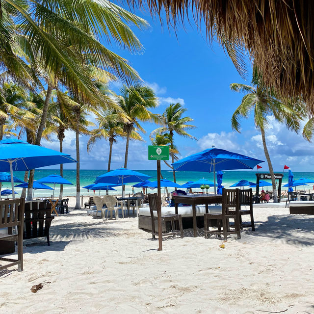 Playa Paraíso in Tulum, Mexico🇲🇽