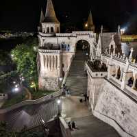 Iconic landmark of Fisherman's Bastion 