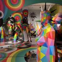 Artistic universe of Okuda in Madrid