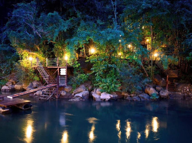 The float house river kawai resort 🇹🇭 