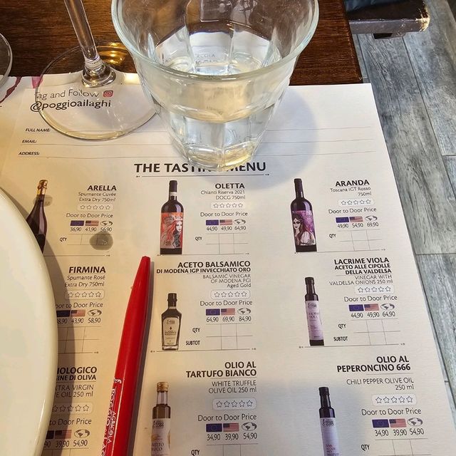 Tuscany Winery experience at Chianti area
