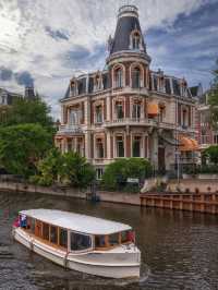 🌷 “Golden Canals & Tulip Dreams: A Day in Amsterdam” 🇳🇱