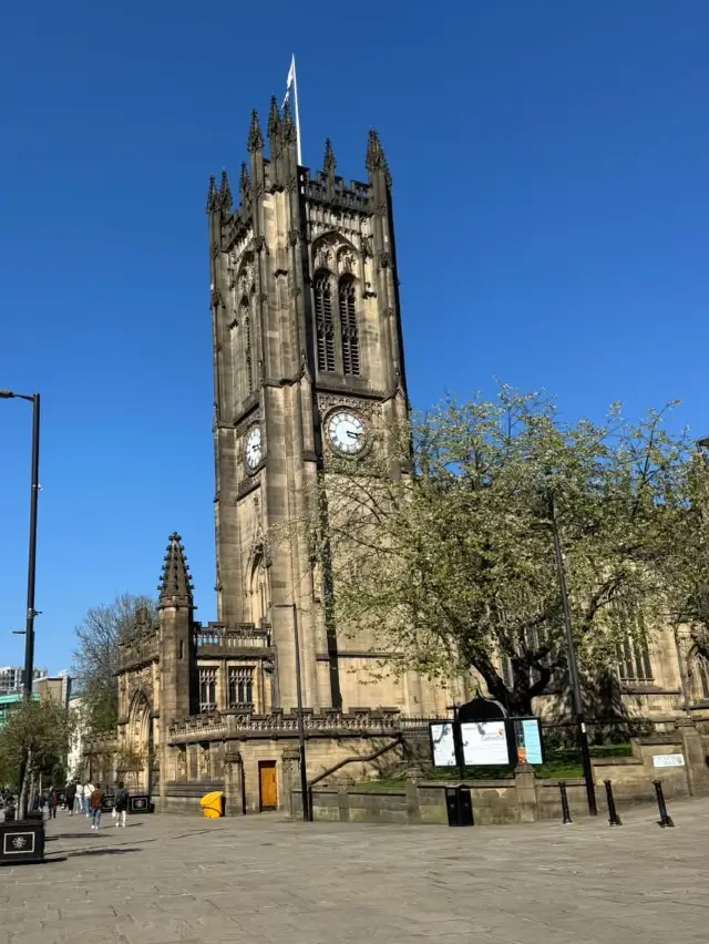 The majestic cathedral that has watched over the history of Manchester