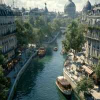 Paris in Motion: Iconic Art, Watery Views & Modern Vibes 🏙️🖼️🌊