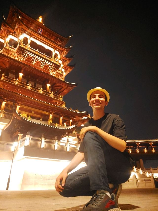 Magical Chinese view in Yiwu city 🌠