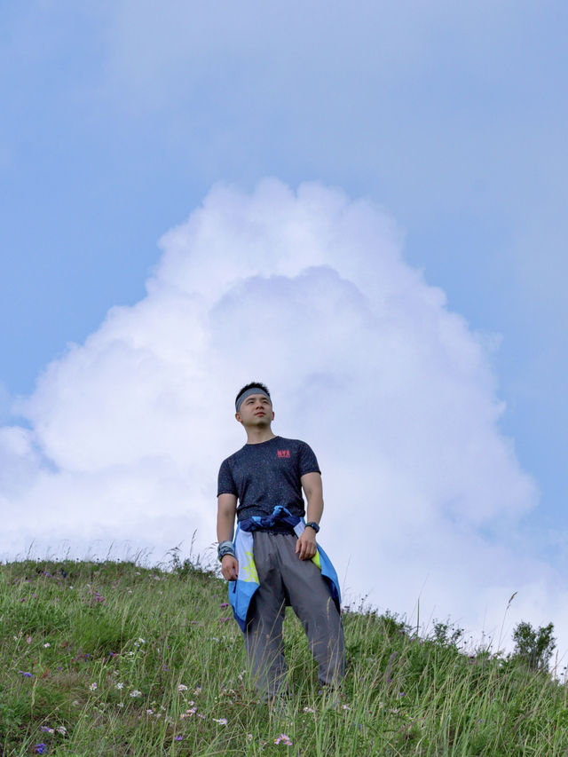 徒步北靈山，我拍到了人間最美九月天