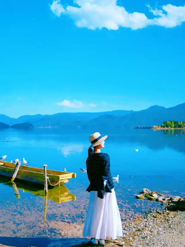 Tôi nghĩ Hồ Erhai rất đẹp cho đến khi tôi đến Hồ Lugu