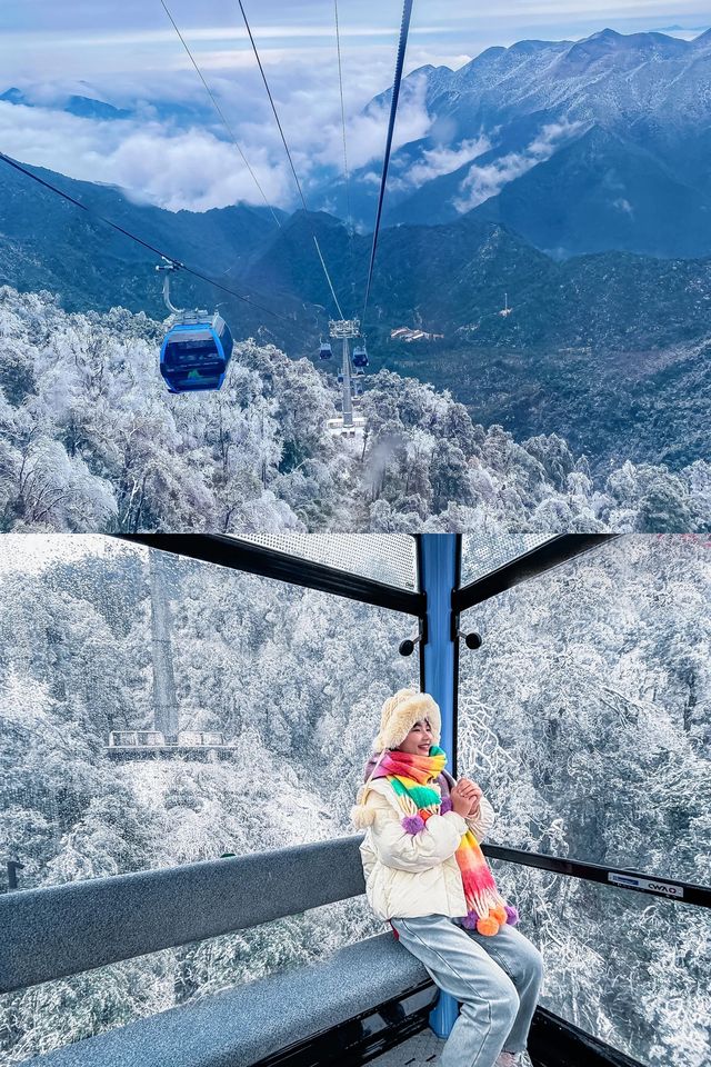 跟風最成功的一次 莽山五指峰｜遇見霧凇雲海