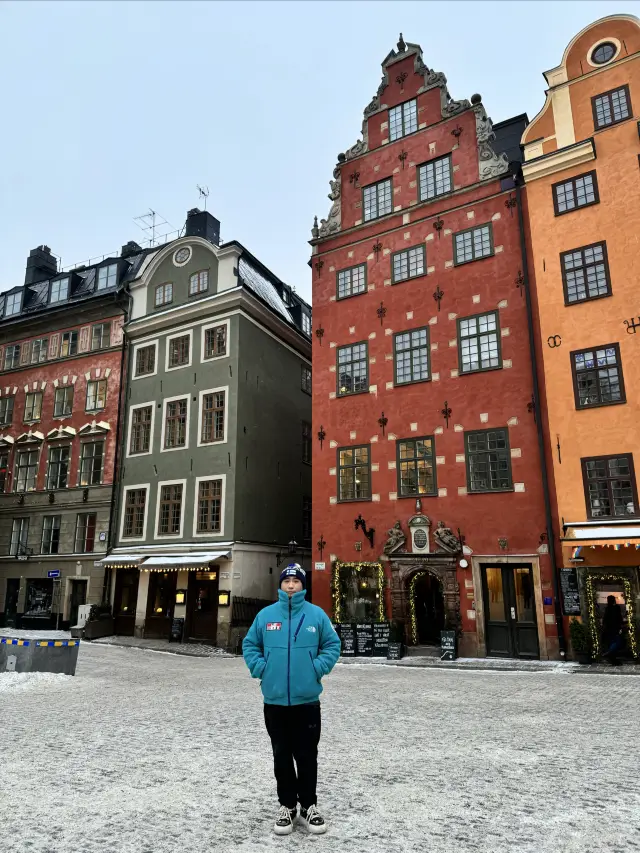 Strolling in Stockholm, the capital of Sweden