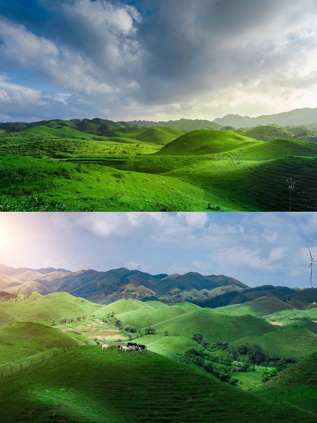 城步南山位於邵陽，是一處與天相連的山脈，雲海的彼端