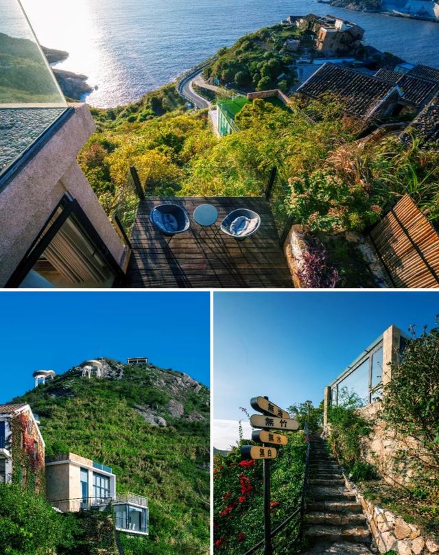 溫嶺·靜沁有墅住進石塘面朝大海的花園石屋