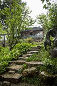 雨天的安吉靈峰寺！別有一番味道