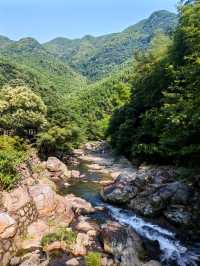 浙東小九寨，天然氧吧，夏天逃離城市徒步玩水好去處！