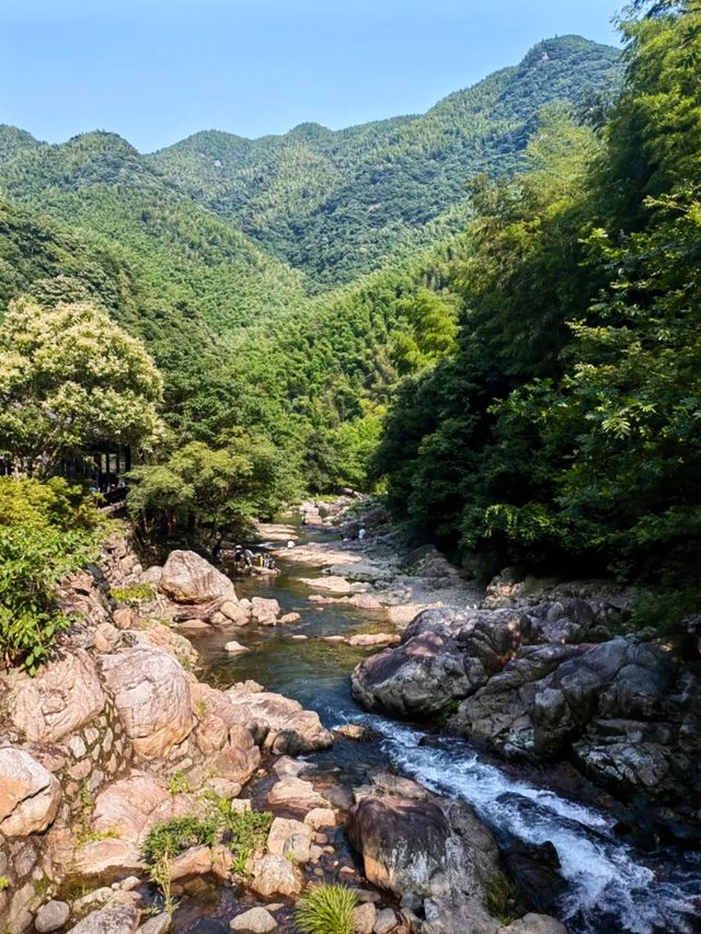 浙東小九寨，天然氧吧，夏天逃離城市徒步玩水好去處！