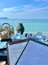 The restaurant in Langkawi, facing the sea❤️
