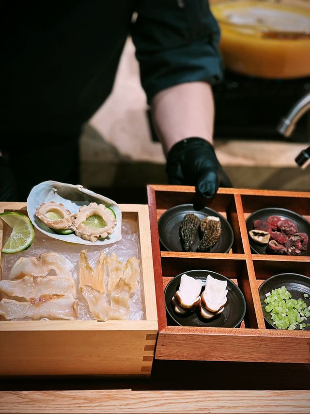 徐匯區這家中式板前料理也太棒了吧。