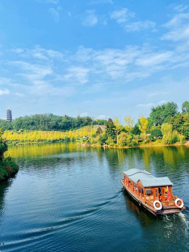 南京園博園 - 舊礦坑逆襲的園林仙境。