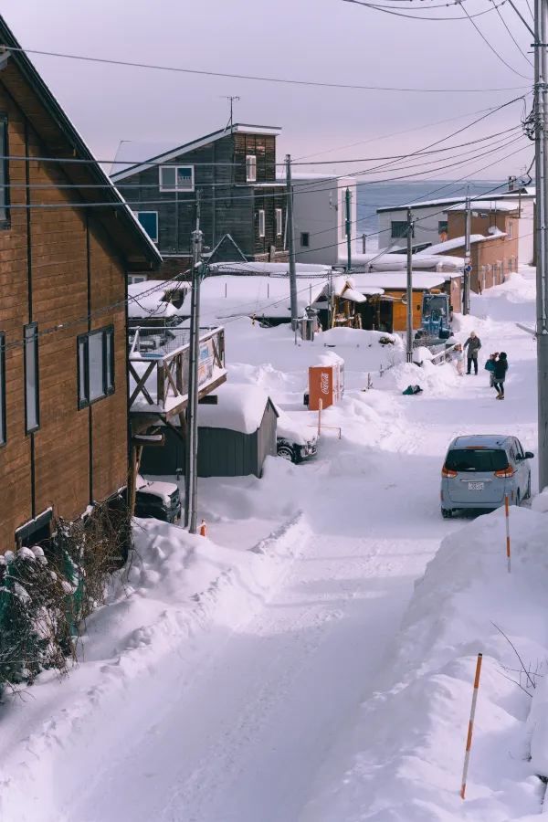 開盲盒的日本北海道冬季天氣📷