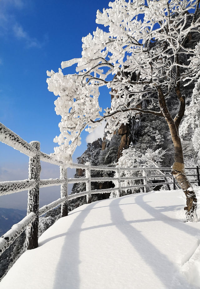 九華山！終於將迎來2025年第一場雪了。