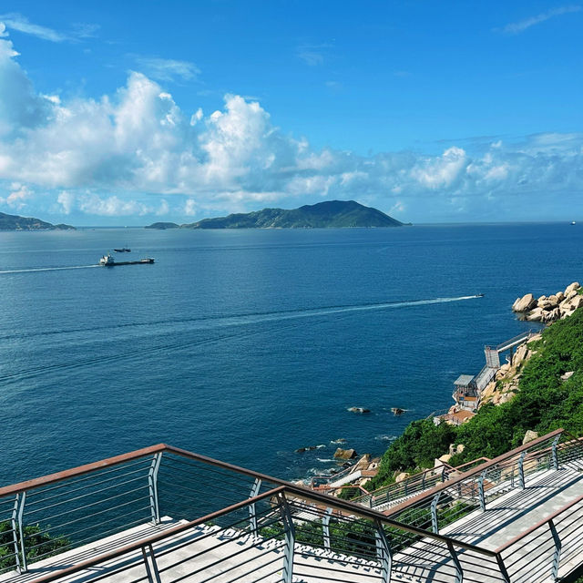 ——珠海東澳島的無垠海景