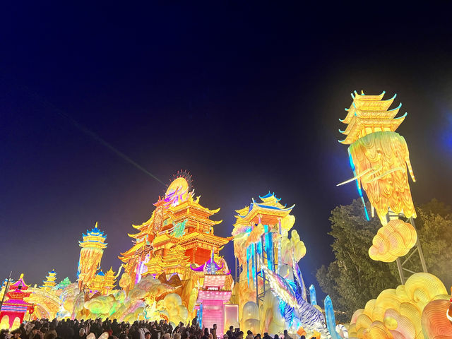 自貢燈會真的太震撼了
