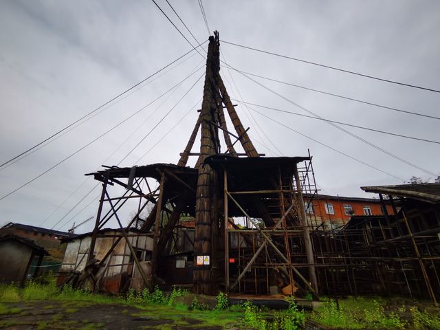 雨中重遊自貢東源井古鹽場
