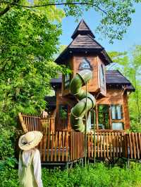喺神農架住進童話森林木屋，靚到喊咗出嚟