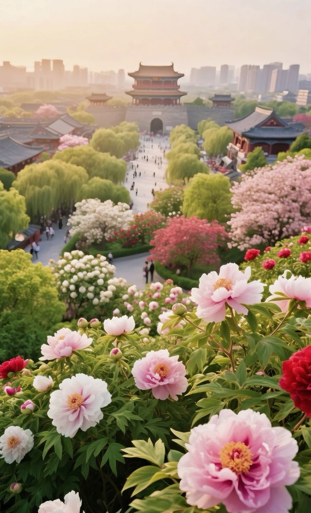 花開時節動京城|洛陽牡丹花