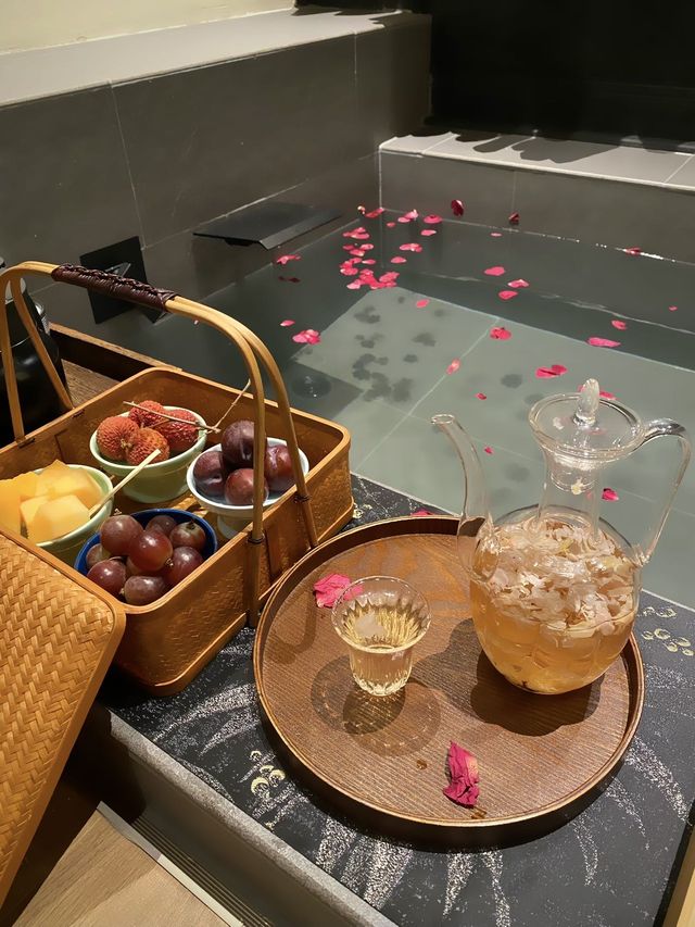 白沙古鎮將浪漫私有化嘅國風庭院
