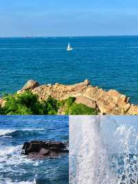 終於懂了青島的海為什麼叫海 燕兒島封神