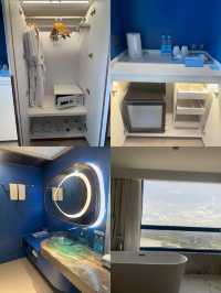 在西雙版納住進了50層的高空泳池酒店