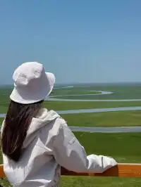 新疆自駕第站巴音布魯克 自由具象化了!