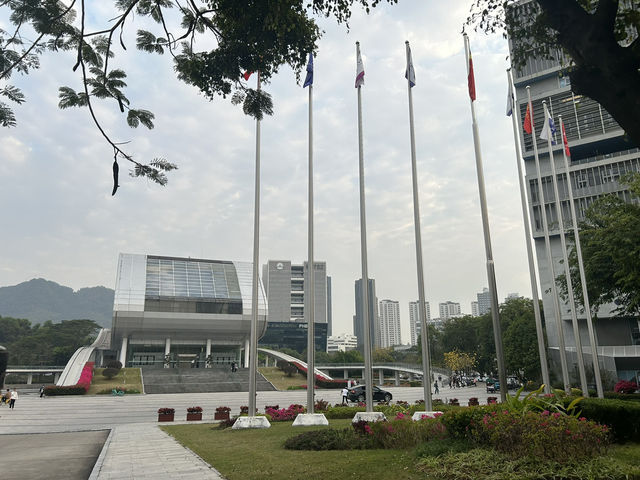📚 清華大學深圳國際研究生院 × 大學城｜城市裡最詩意的校園風景