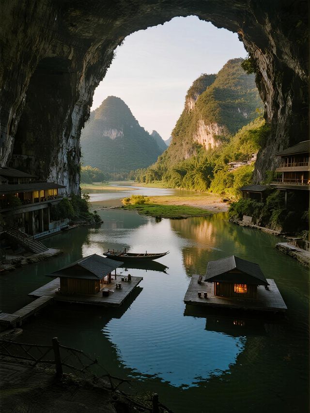 親子旅行攻略 | 百色小眾秘境！帶娃住懸崖帳篷、看天坑，解鎖自然