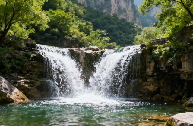 修武藏不住的美！雲台山紅石碧水治癒慢遊