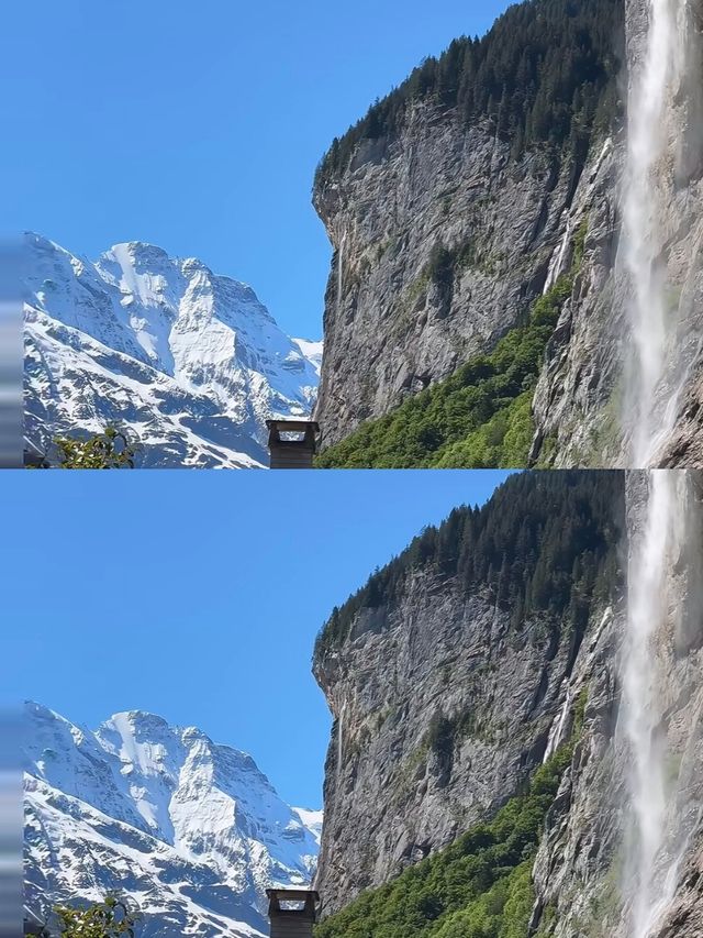 是誰闖入了瑞士少女峰的童話世界裡！