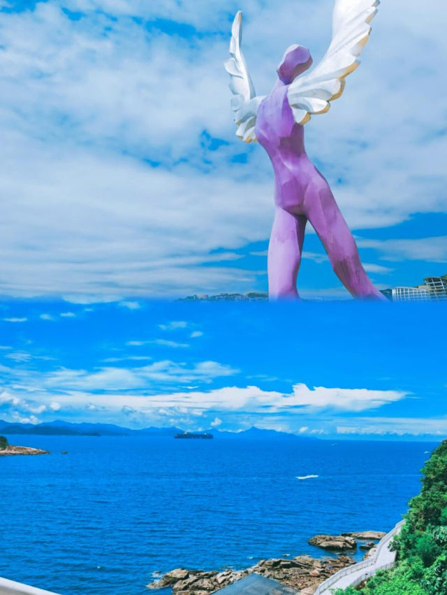 深圳大梅沙 | 一半山一半海的絕美打卡地，這份攻略快收藏