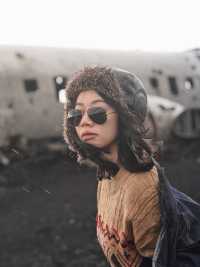 冰島飛機殘骸|陰雨天秒出末世大片