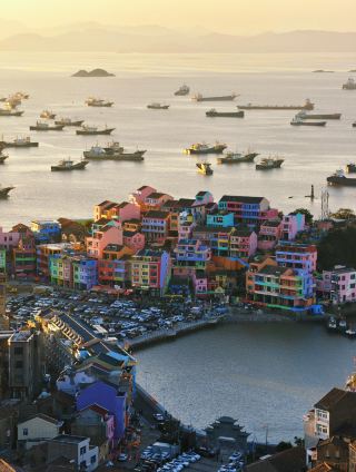 หมู่บ้านเซียวหรัว เวินหลิง | โลกแห่งเทพนิยายมาการองภายใต้พระอาทิตย์ตกดินนั้นสวยงามตระการตาจริงๆ!