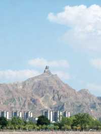 烏海湖|在沙漠裡看海?!內蒙古的這片藍美到失語