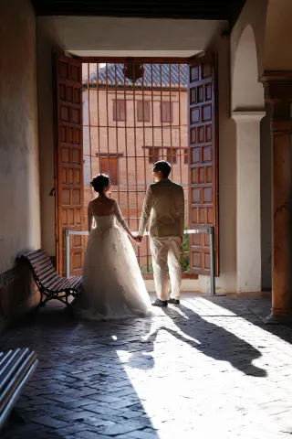 Wedding Photos at the Alhambra Palace