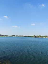 週末就來神仙湖躺平